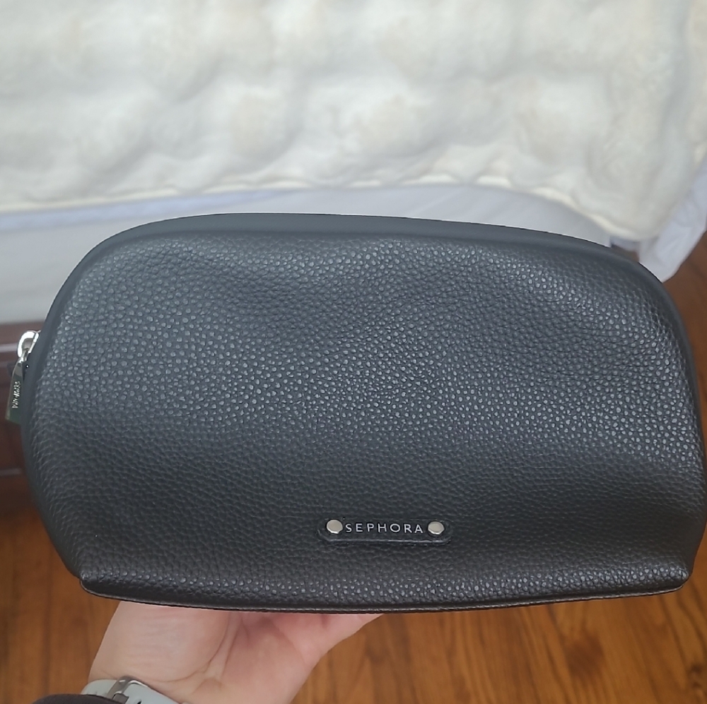 Sephora Black Toiletry/Makeup Bag